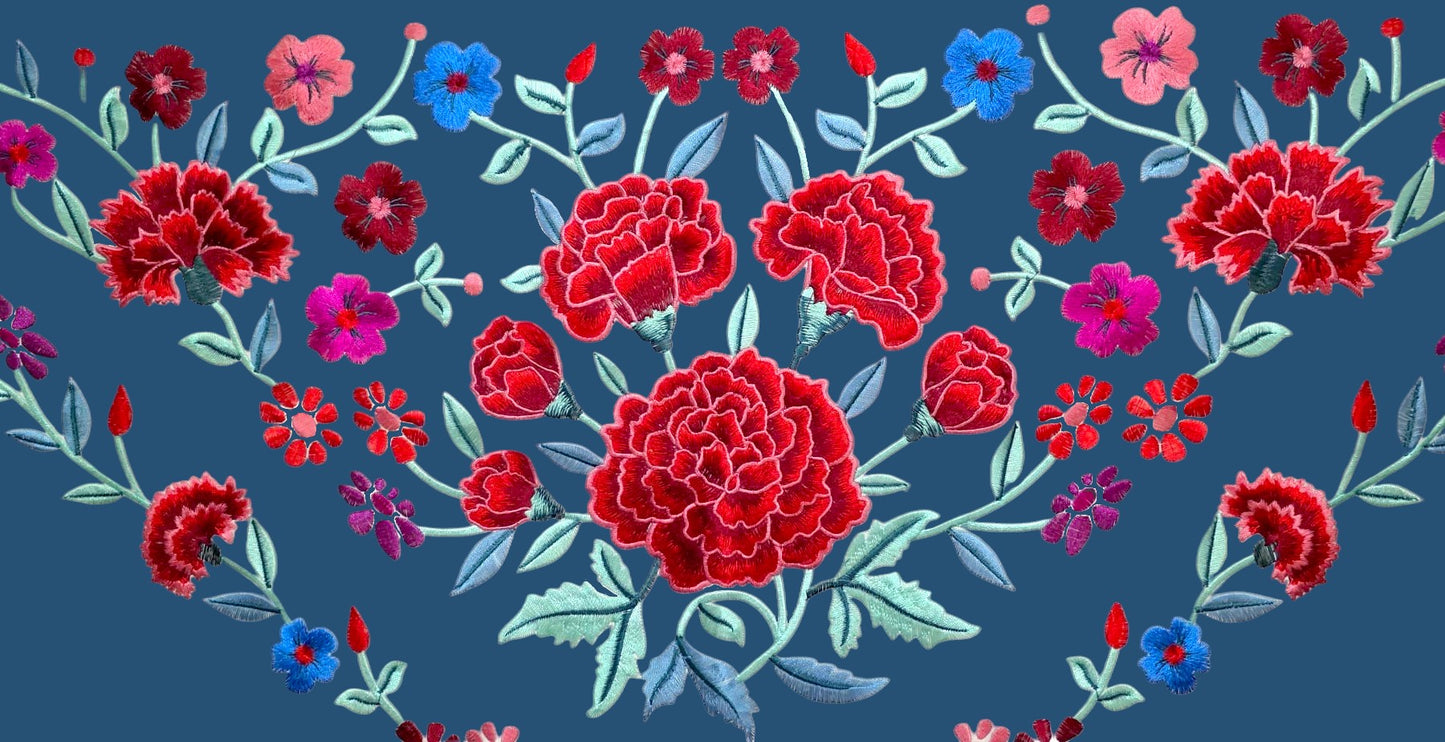 Manton Dianthus Azul Petroleo