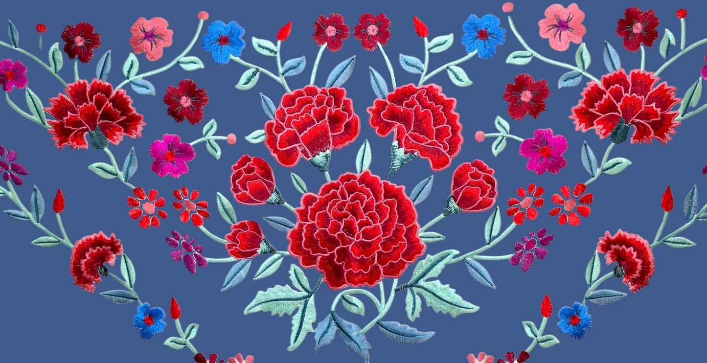 Manton Dianthus Azul Vaquero