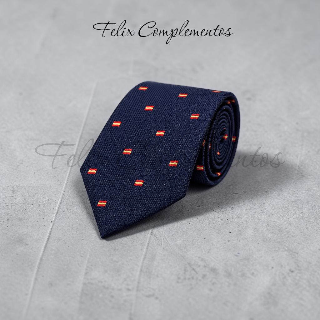 Corbata Bandera España