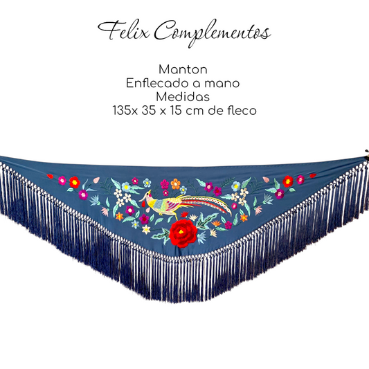 Small red shawl
