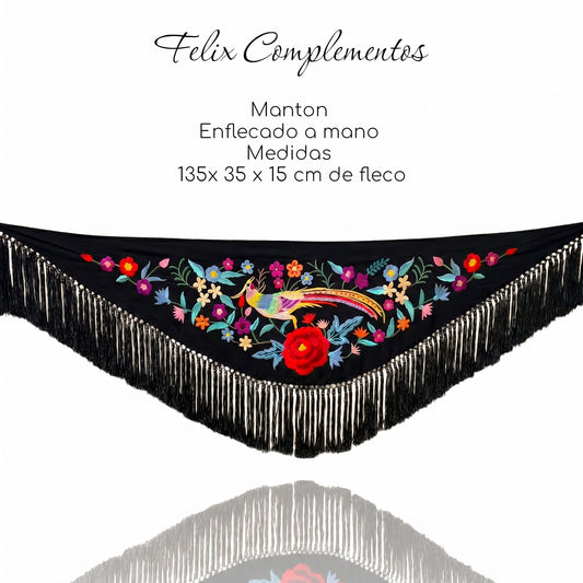 Manton Cadete Avis Negro