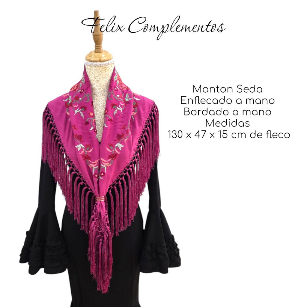 Manton Lienzo Buganvilla