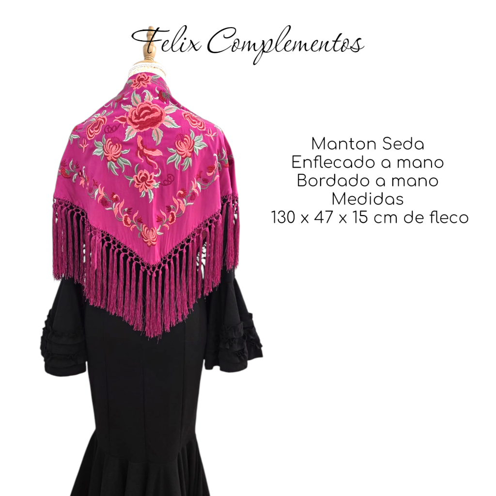 Manton Lienzo Buganvilla