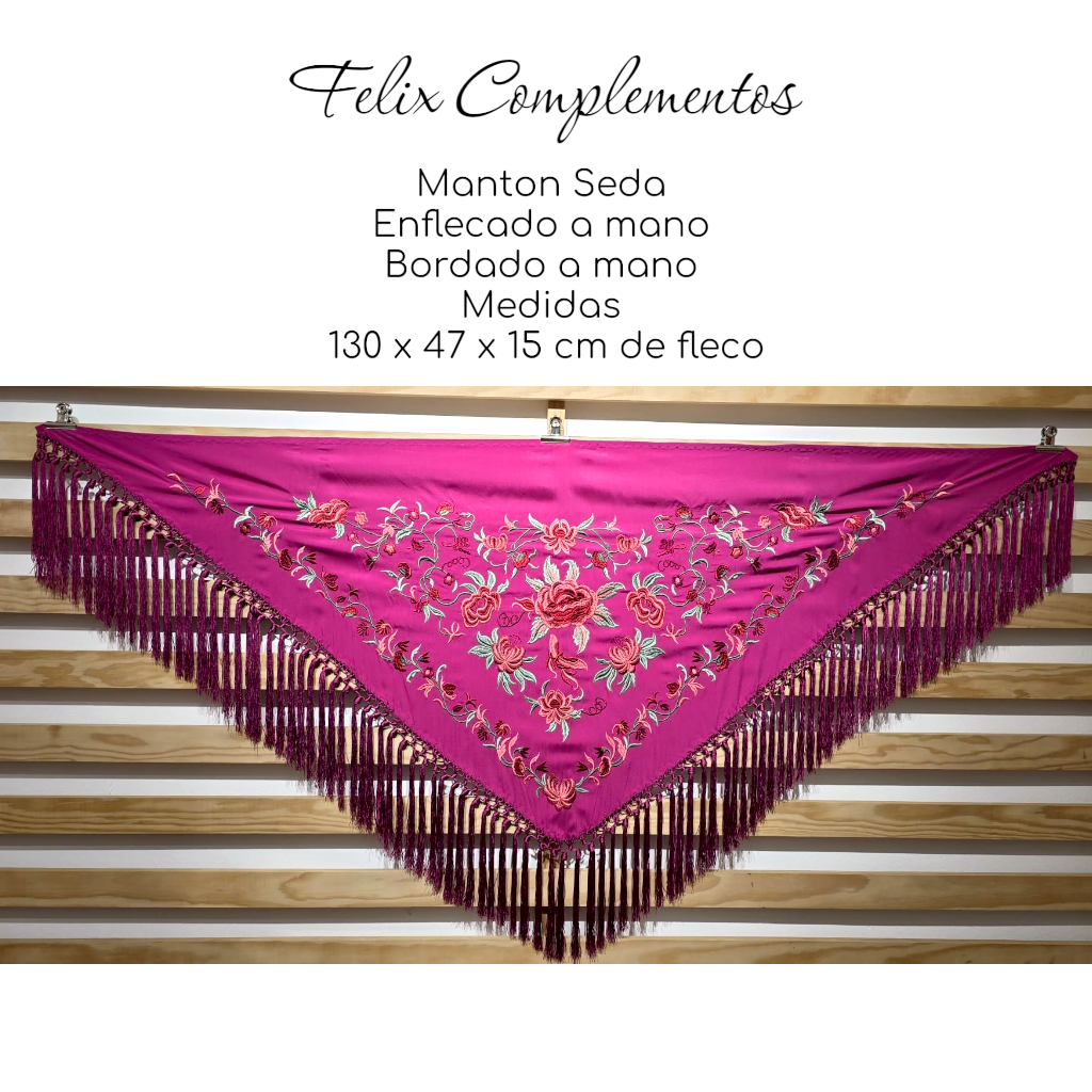 Manton Lienzo Buganvilla