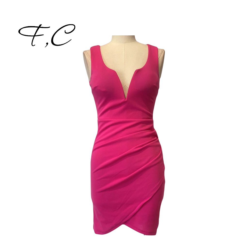 Vestido corto tirante