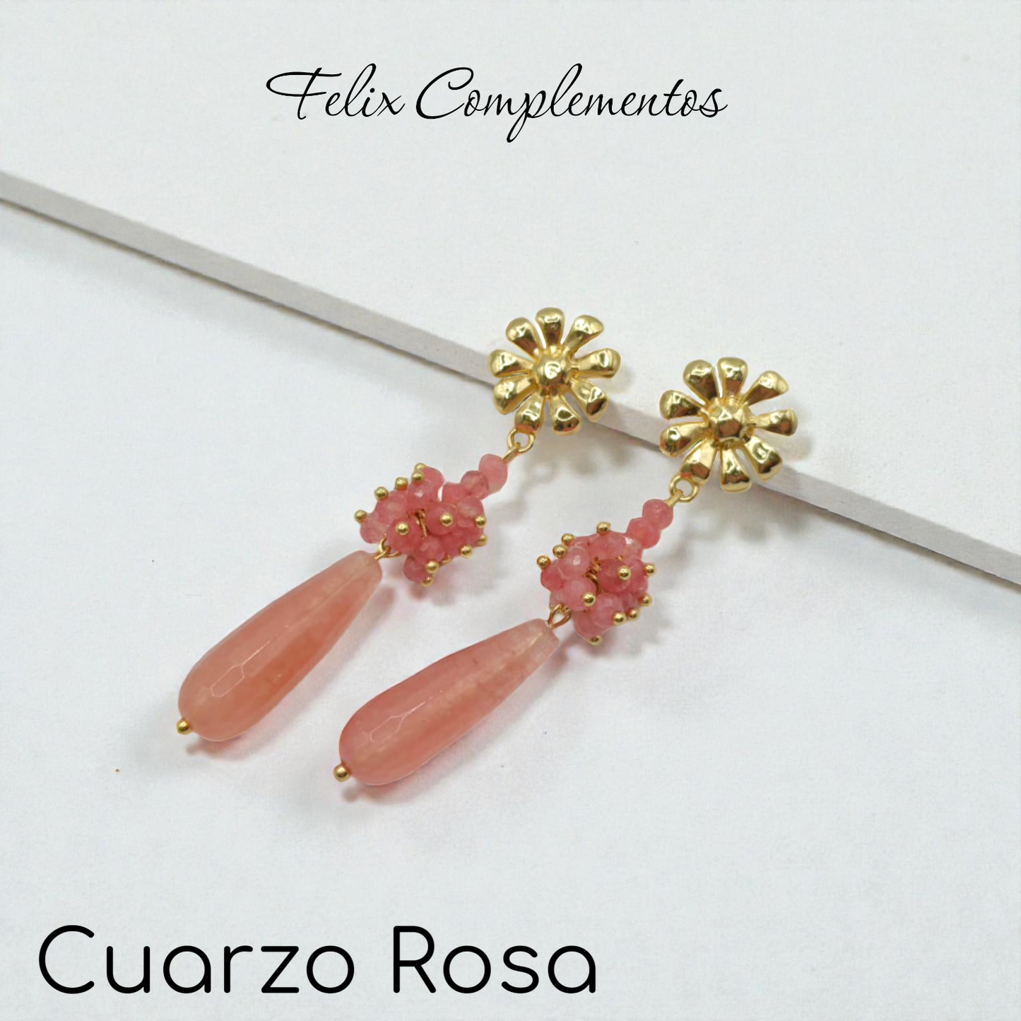 Flamenco petal earring