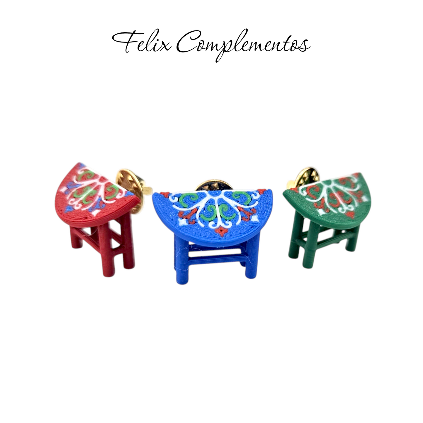 Pin Mesa de Caseta 🟢🔴🔵