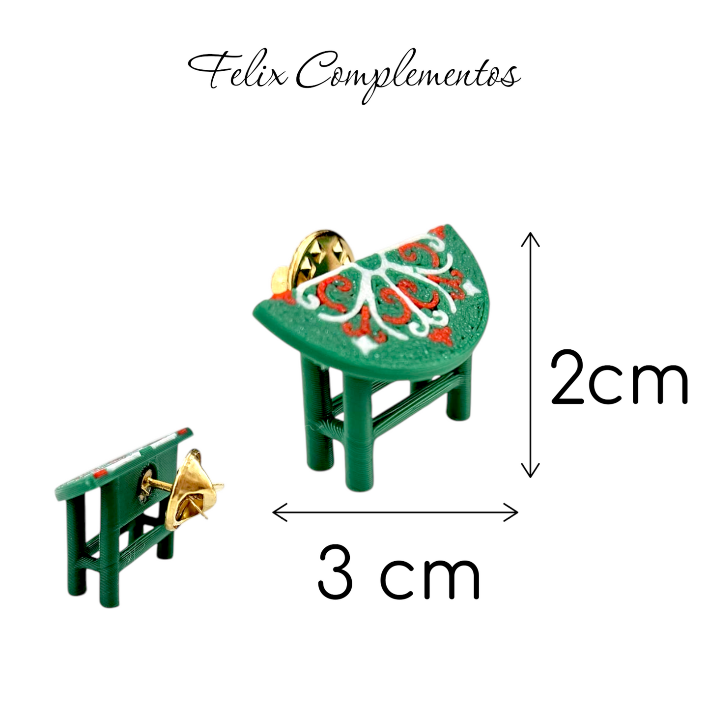 Pin Mesa de Caseta 🟢🔴🔵