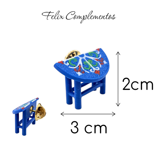 Pin Mesa de Caseta 🟢🔴🔵