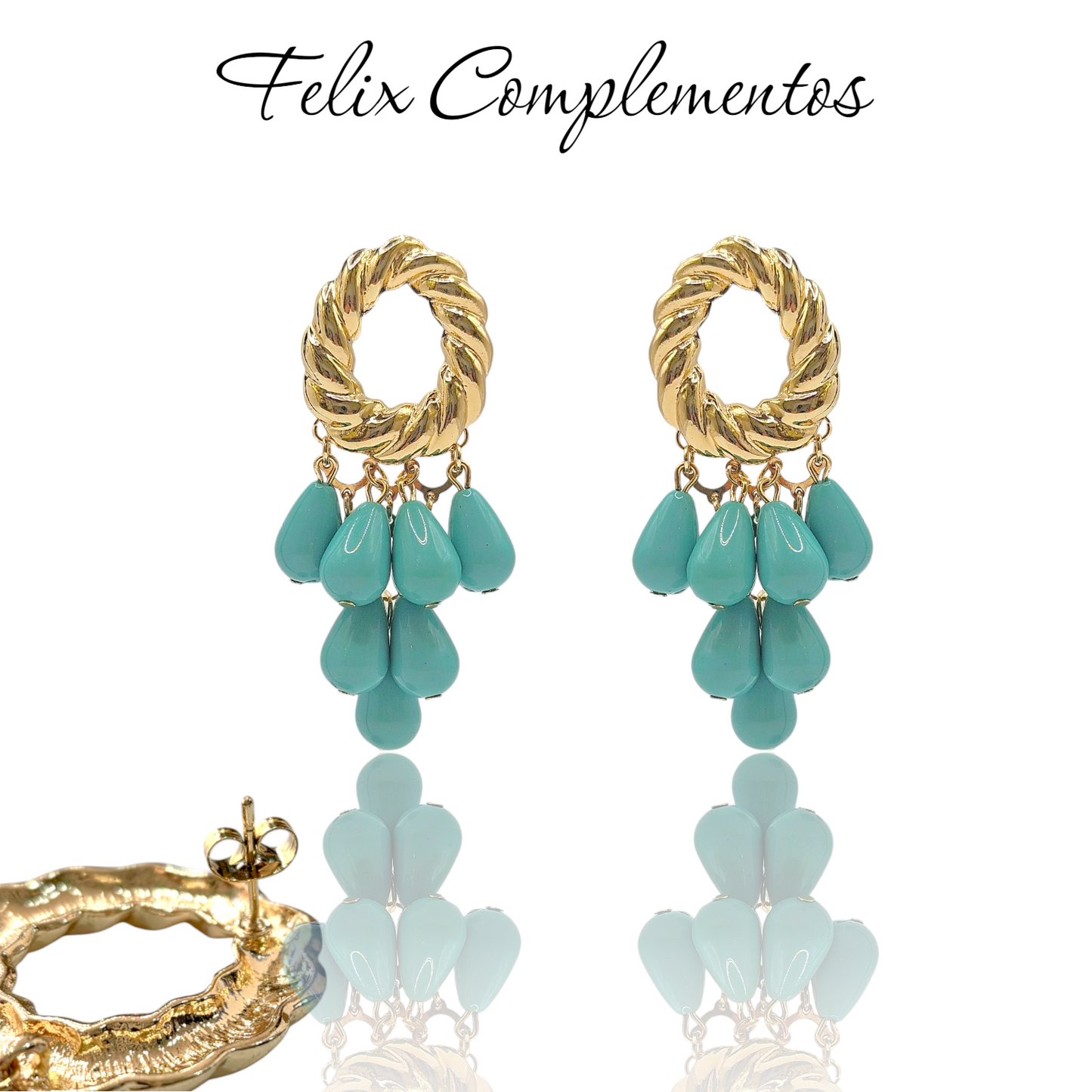 Pendientes de Feria lagrimas