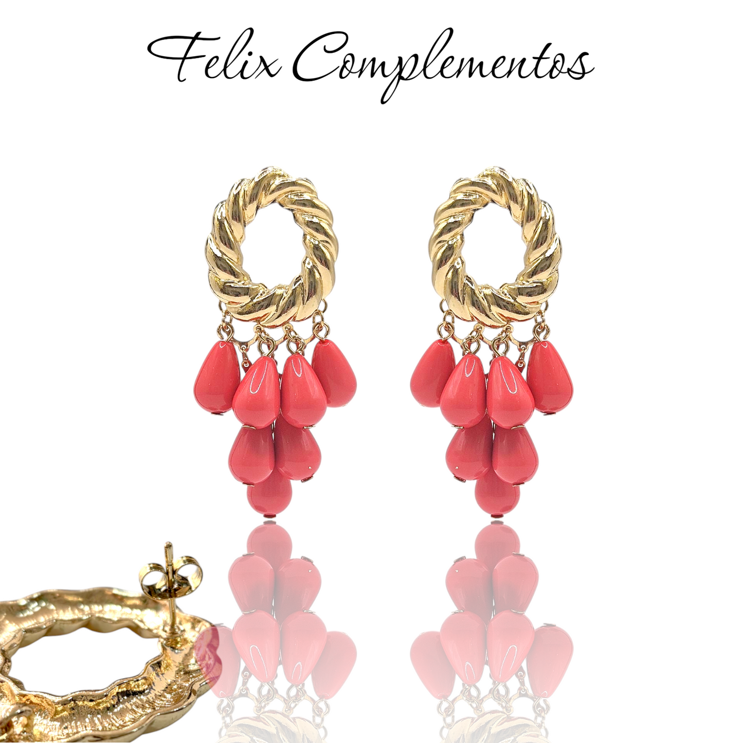 Pendientes de Feria lagrimas