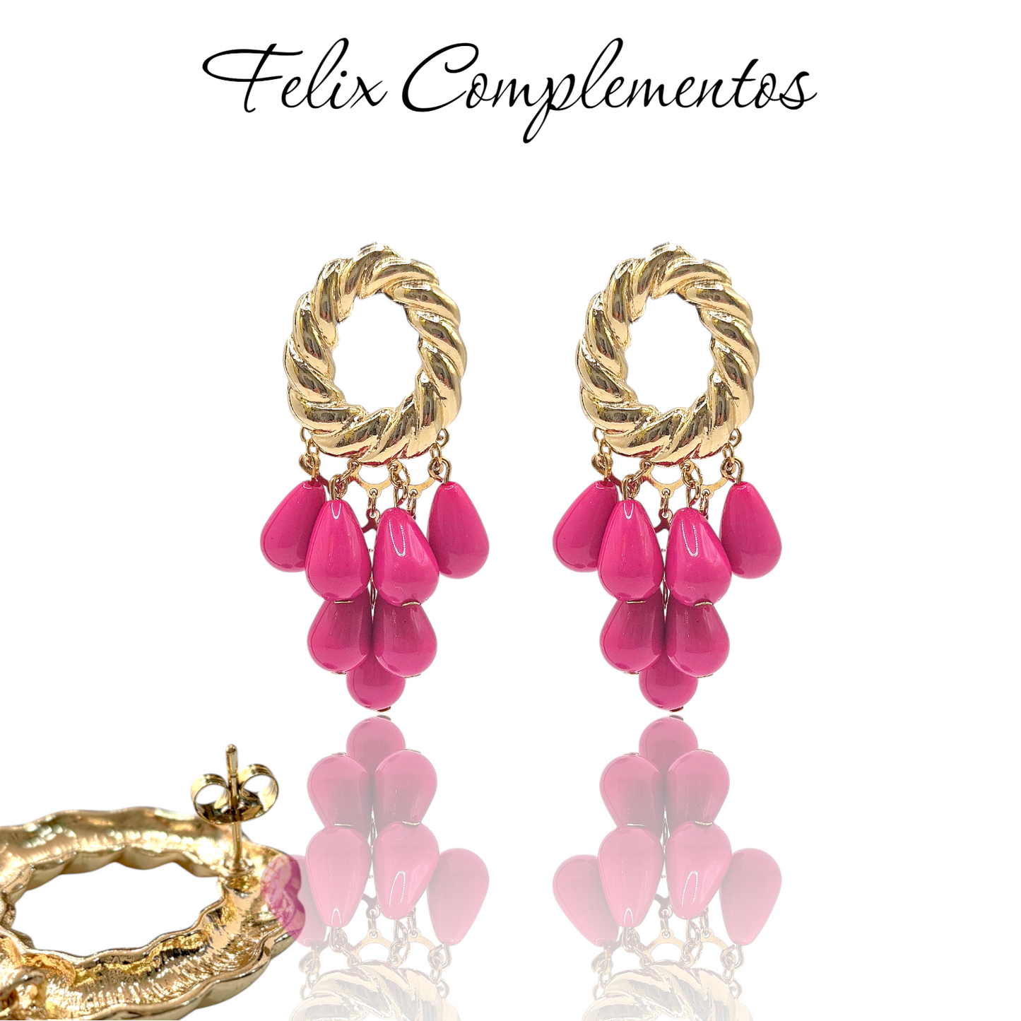 Pendientes de Feria lagrimas