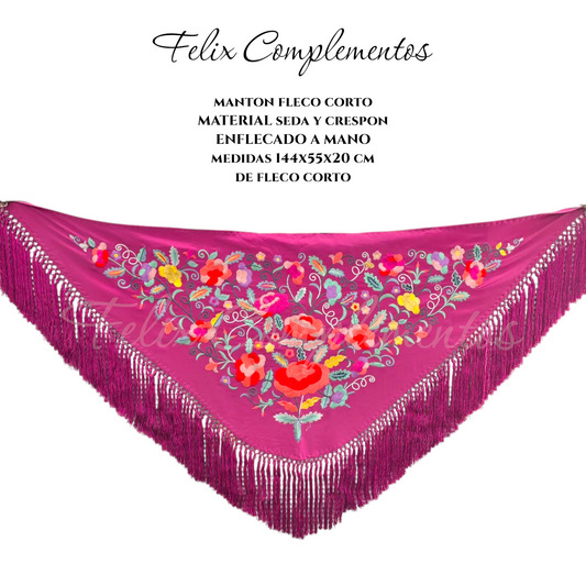 Manton flor grande buganvilla