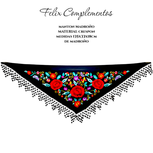 Manton Madroño Negro