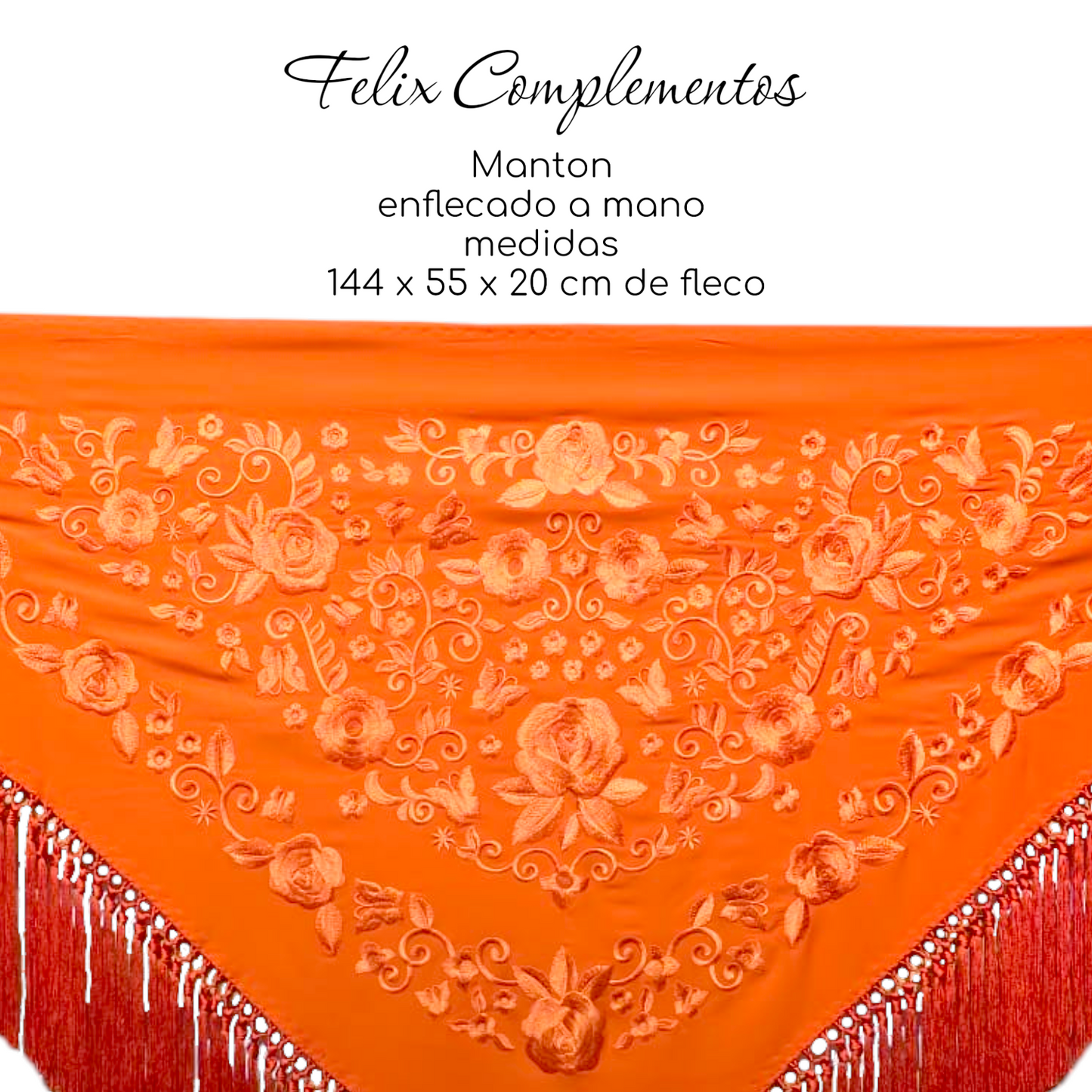Manton color Mandarina al Tono