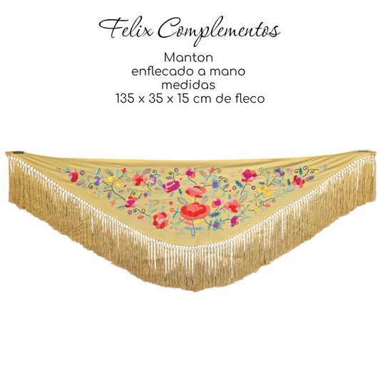 Manton pequeño Amarillo Platano