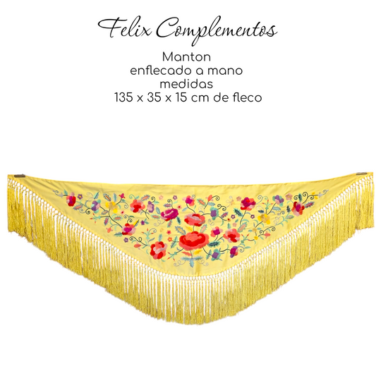 Manton pequeño Amarillo