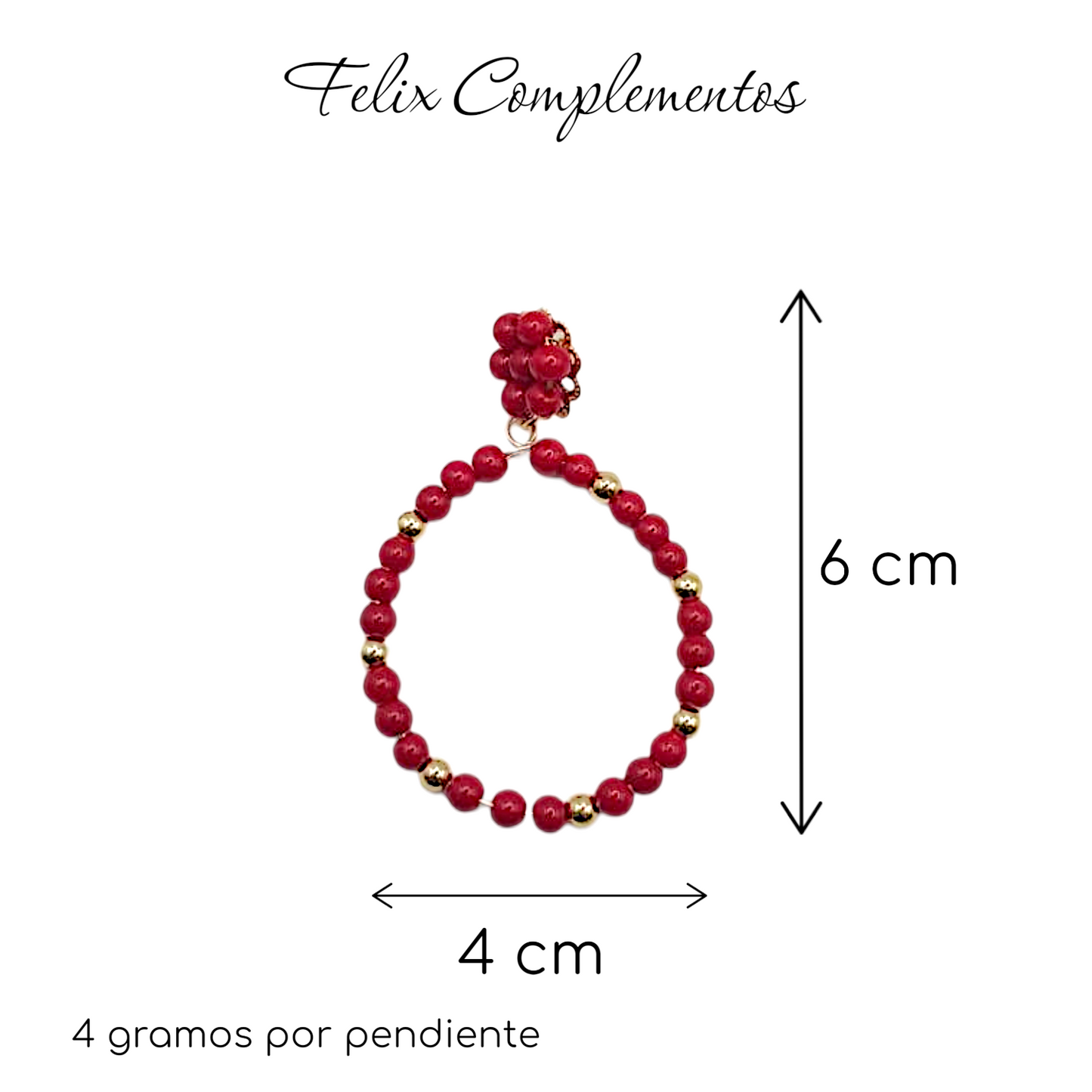 Pendiente Aros de Armania
