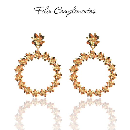 Pendiente Dorado Aro (F5)