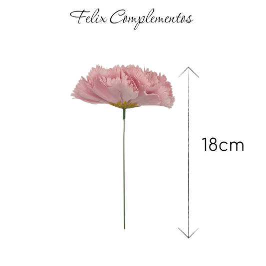 Clavel rosa empolvado (M)