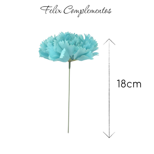 Clavel azul celeste (M)