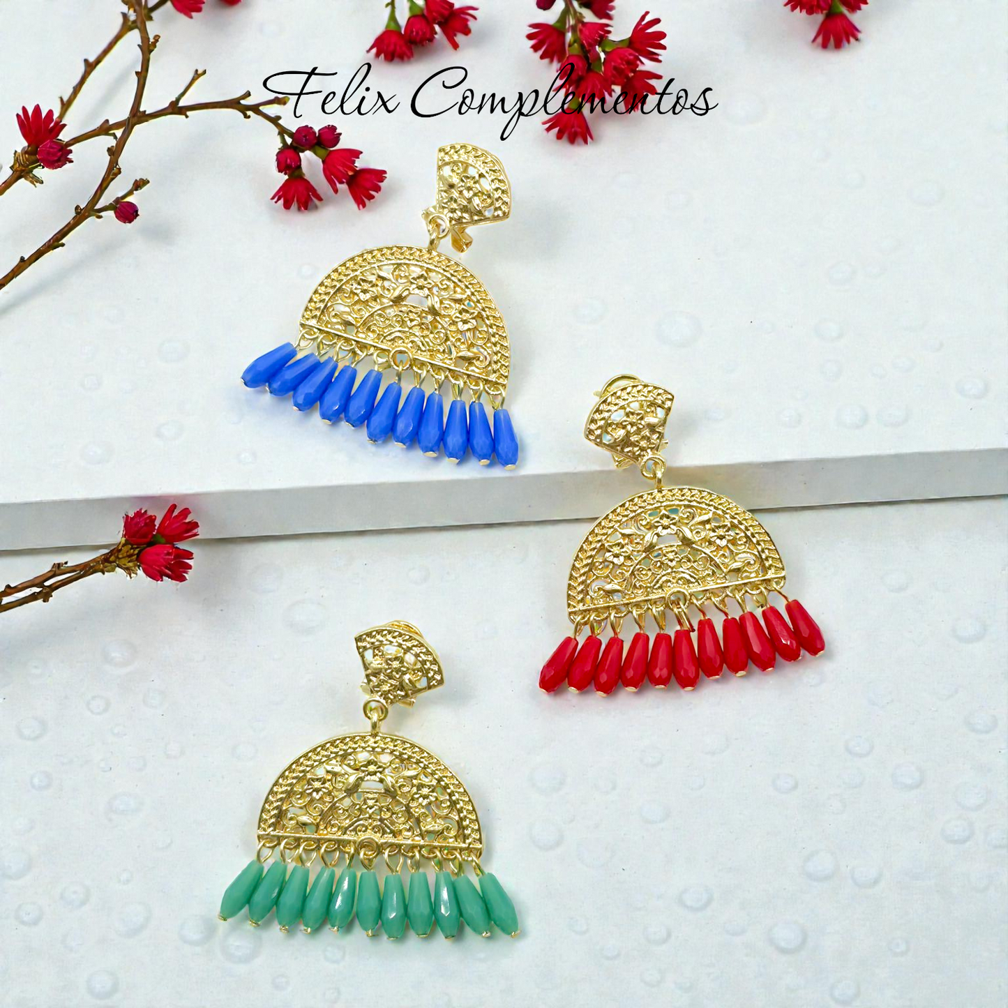 Pendiente Gotas de Rocio