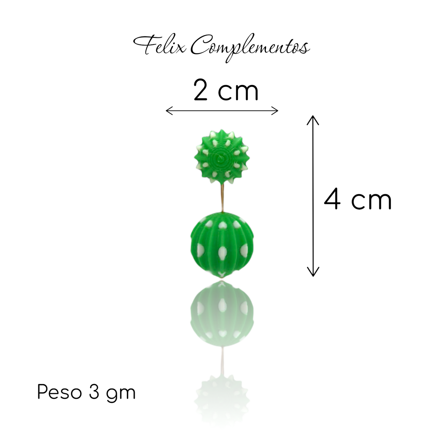 Flamenco petal earring