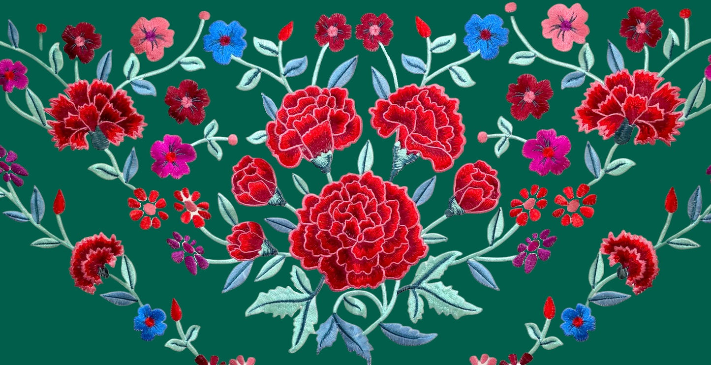 Manton Dianthus Verde Botella