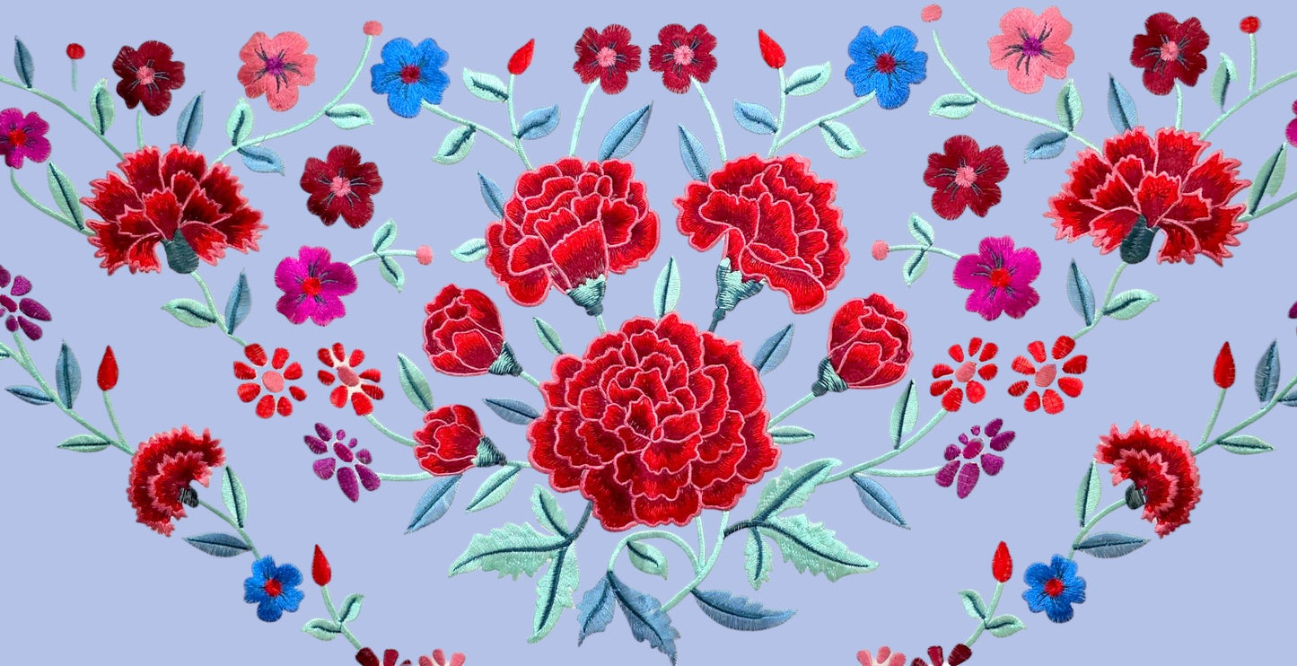Manton Dianthus Azul Acero